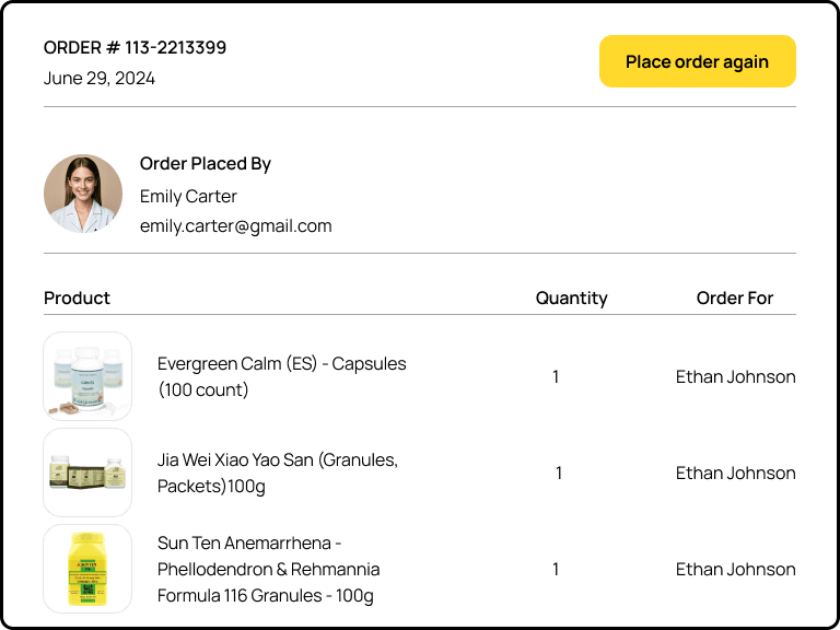 Orders