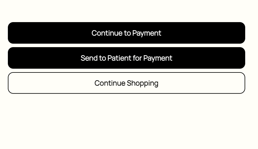 cura cura allow in-office checkout or customer directly payment link